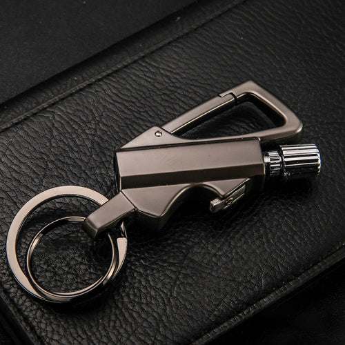 🔥Hot Sale 49% OFF🔥Permanent Match Infinity Lighter with Multitool Keychain Bottle Opener