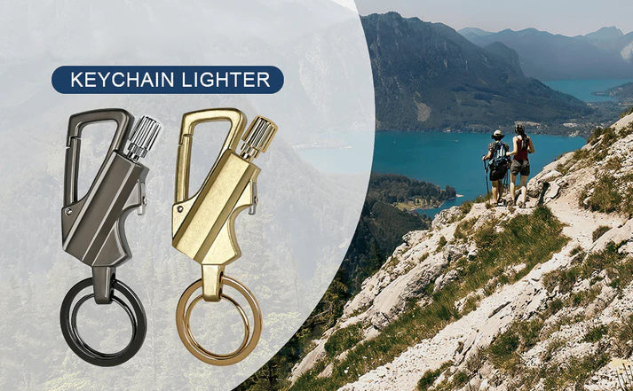 🔥Hot Sale 49% OFF🔥Permanent Match Infinity Lighter with Multitool Keychain Bottle Opener