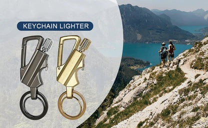🔥Hot Sale 49% OFF🔥Permanent Match Infinity Lighter with Multitool Keychain Bottle Opener